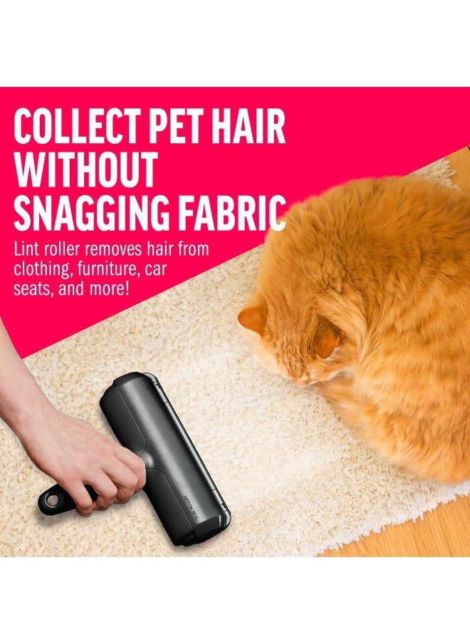 ChomChom Roller Chom Chom Roller Pet Hair Remover and Reusable Lint Roller - Black ChomChom Cat and Dog Hair Remover for Furniture, Couch, Carpet, Clothing and Bedding - Portable, Multi-Surface Fur Removal Tool  - Image 5