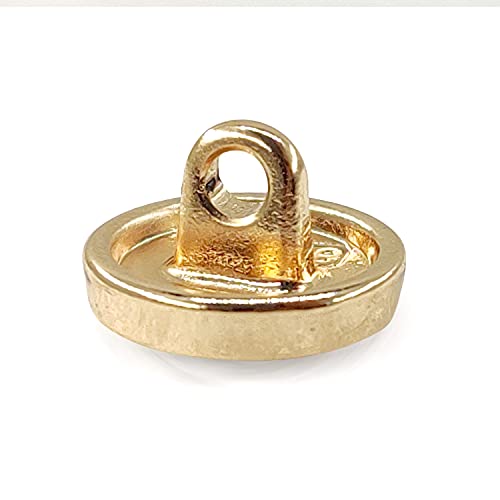 Craftisum Decorative Enamel Copper Swirl Sewing Shank Buttons 20 Pcs - 10mm, 13/32" - Image 5