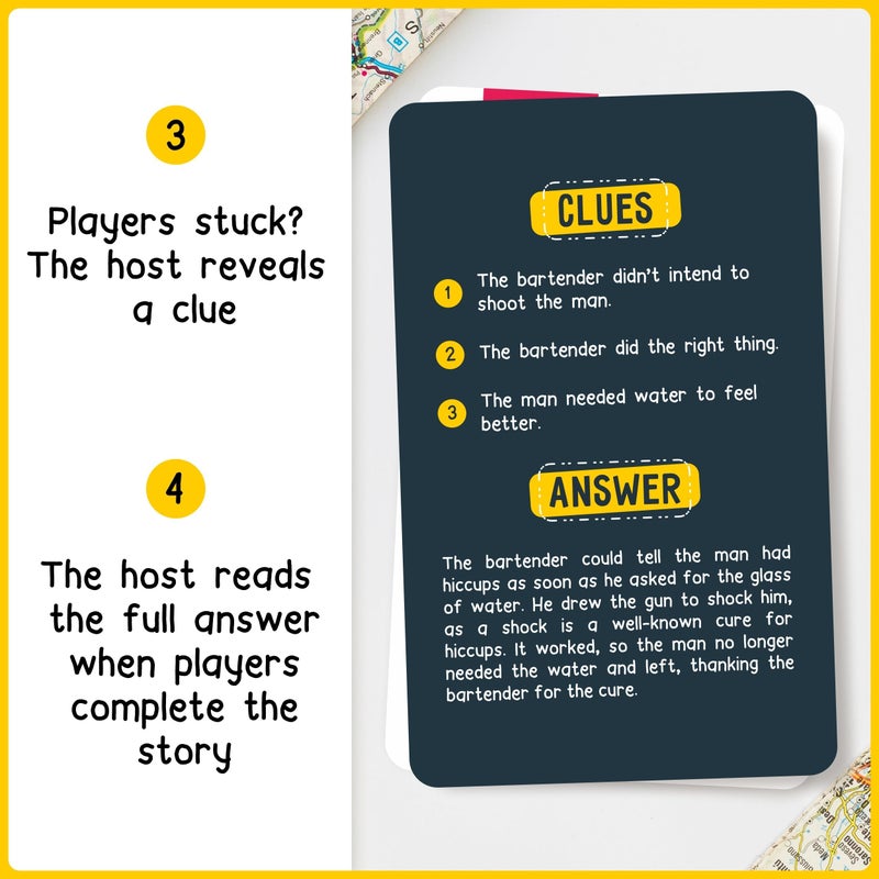 WELL BALANCED Road Trip Mysteries - Car Game for Adults & Teens, Road Trip Travel Essentials - Image 5