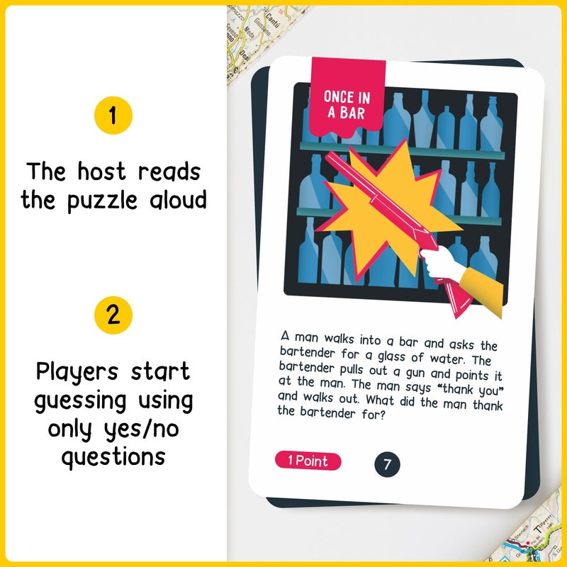 WELL BALANCED Road Trip Mysteries - Car Game for Adults & Teens, Road Trip Travel Essentials - Image 4