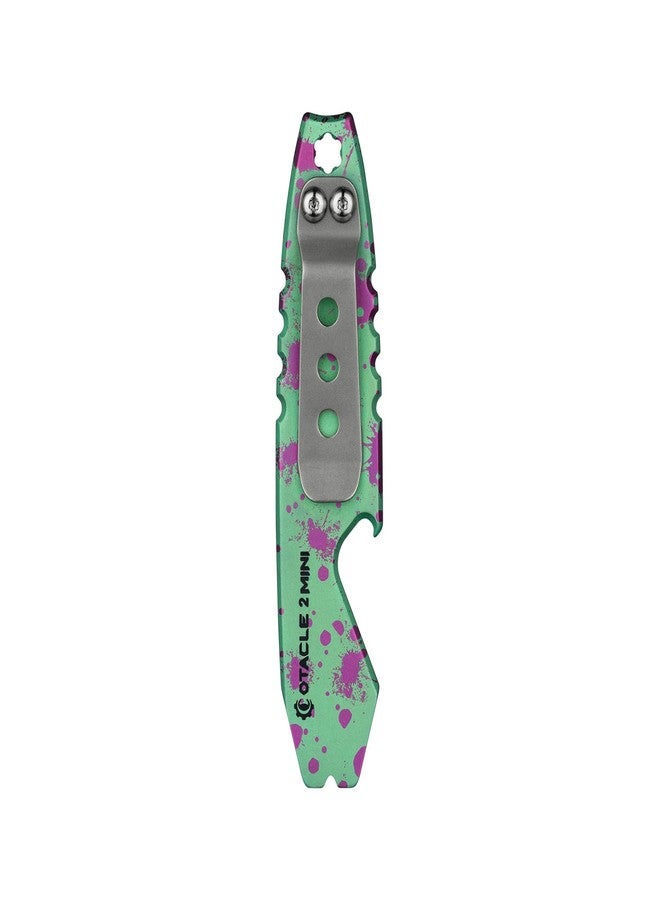 OKNIFE Otacle 2 Mini Titanium Bottle Opener,EDC Pry Bar with Hexagonal Wrench((Retro Zombie) - Image 2