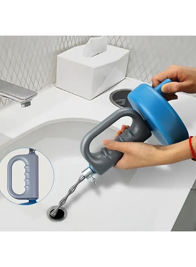 Extendable 118in Drill Powered Pipe Dredger For Kitchen Toilet Sewer Drain Cleaning - Image 2
