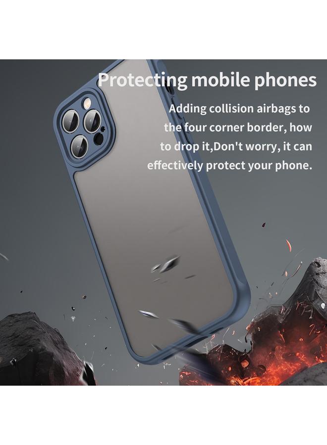 S-TOP Case For iPhone 12 Pro Fan Dun Series TPU Hybrid PC Frosted Phone Case - Image 3