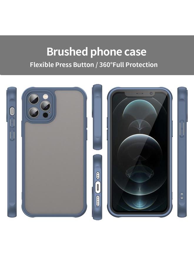 S-TOP Case For iPhone 12 Pro Fan Dun Series TPU Hybrid PC Frosted Phone Case - Image 2