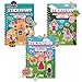 DINO MINI Stickypuff Value Pack 3 Reusable Puffy Sticker Book for Toddlers Puffy Stickers for Toddlers Travel Activities for Kids Ages 48 Screen Free Birthday Gifts Wonderland - Image 2