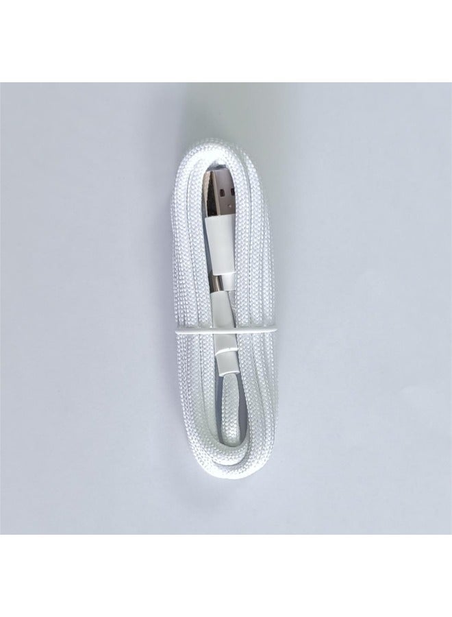 Loquat Mouse And Keyboard Universal Type-C Umbrella Cord Charging Wire Data Cable Soft Shielding 4K Transmission Mouse Keyboard Cable-Color:White Type-c Four-core Umbrella Cord 1.8m  - Image 2
