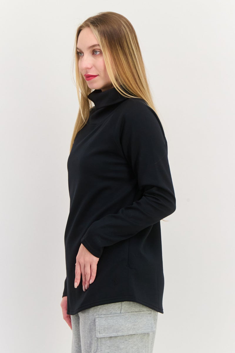 SKECHERS Women Sportswear Fit Training Top, Black - Image 3