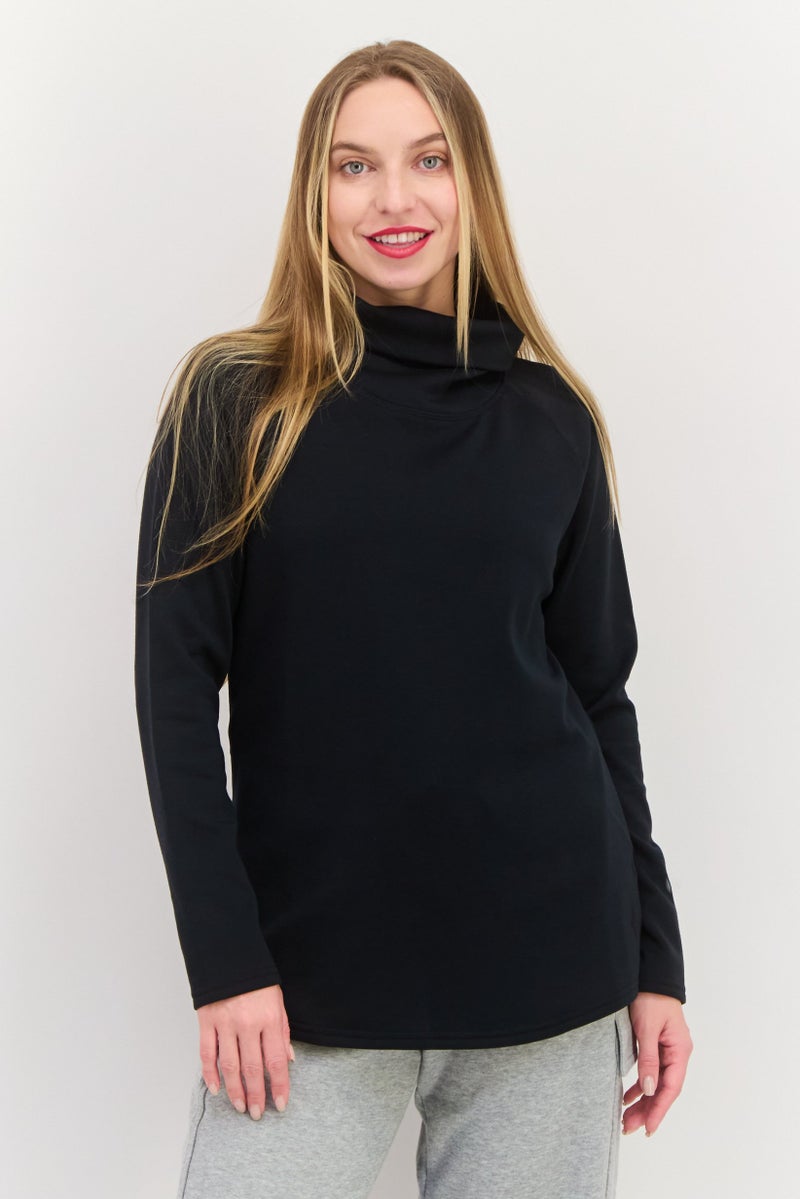 SKECHERS Women Sportswear Fit Training Top, Black - Image 1