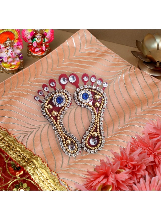 Madhoor Decorative Laxmi Pagla Set 7 cm - Image 3