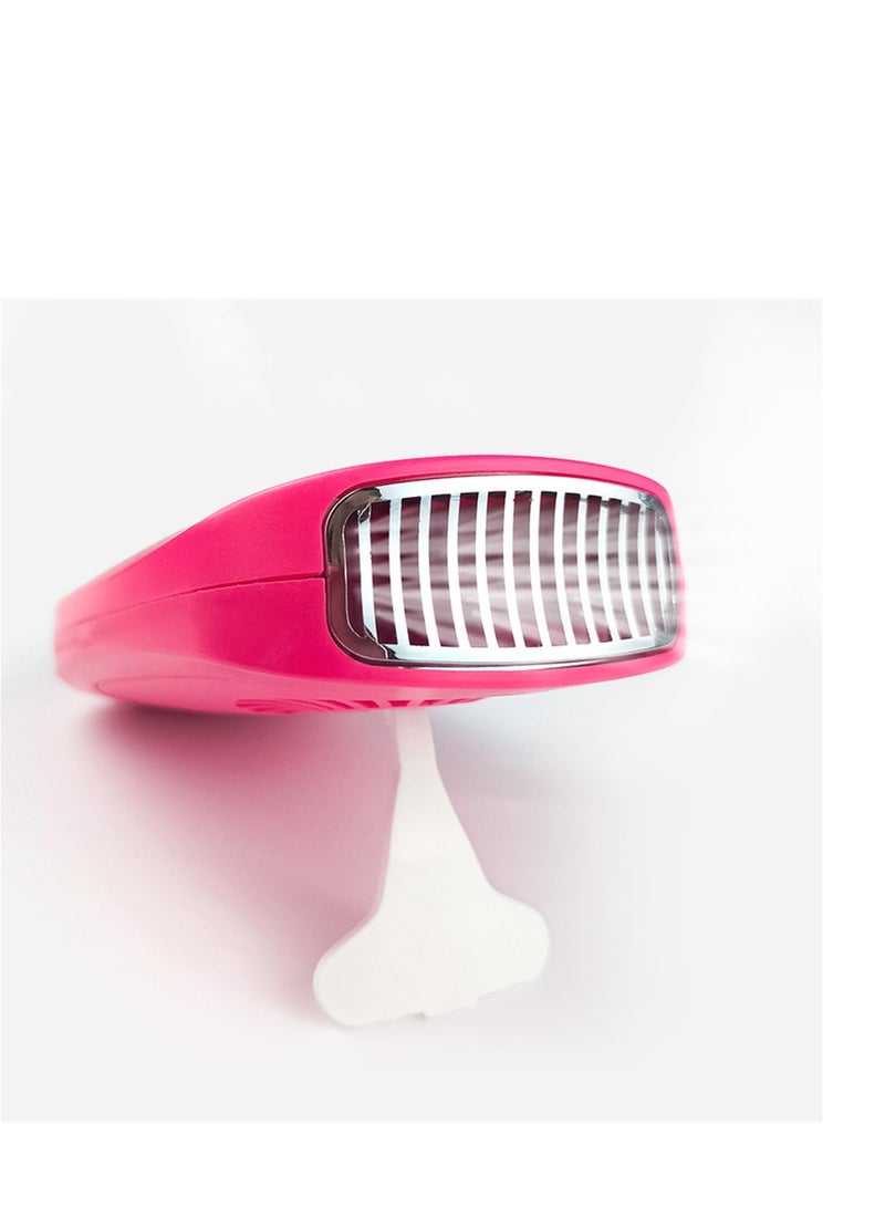 SYOSI Rechargeable Mini Lash Fan Dryer - 2 Pieces Handheld USB Bladeless Fan for Eyelash Extensions, Portable Air Conditioning Blower