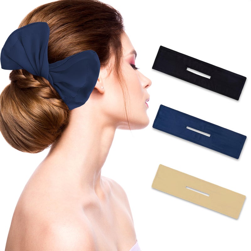 3Pcs Deft Hair Bun Maker  Hair Buns Makers Deft Bun Maker for Women  Girls French Twist Accessories Elegant Design Longlasting Hold Wide of Hairstyles