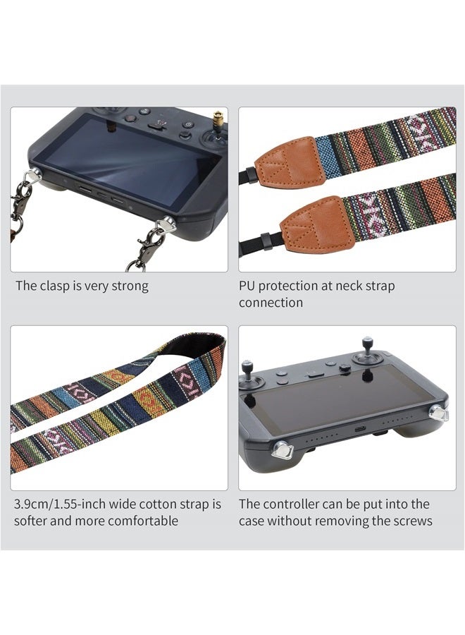 Hanatora Lanyard Neck Strap with Screws for DJI RC,RC 2,RC Pro,Smart Controller,Mini 3,Mini 3 Pro,Mavic 3 Classic/Cine,Air 3/2/2S,Mavic 2 Drone Remote Controller Accessories(Color) - Image 3