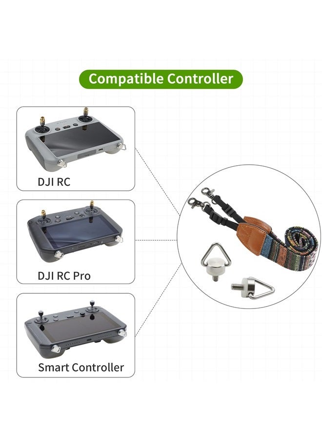 Hanatora Lanyard Neck Strap with Screws for DJI RC,RC 2,RC Pro,Smart Controller,Mini 3,Mini 3 Pro,Mavic 3 Classic/Cine,Air 3/2/2S,Mavic 2 Drone Remote Controller Accessories(Color) - Image 5