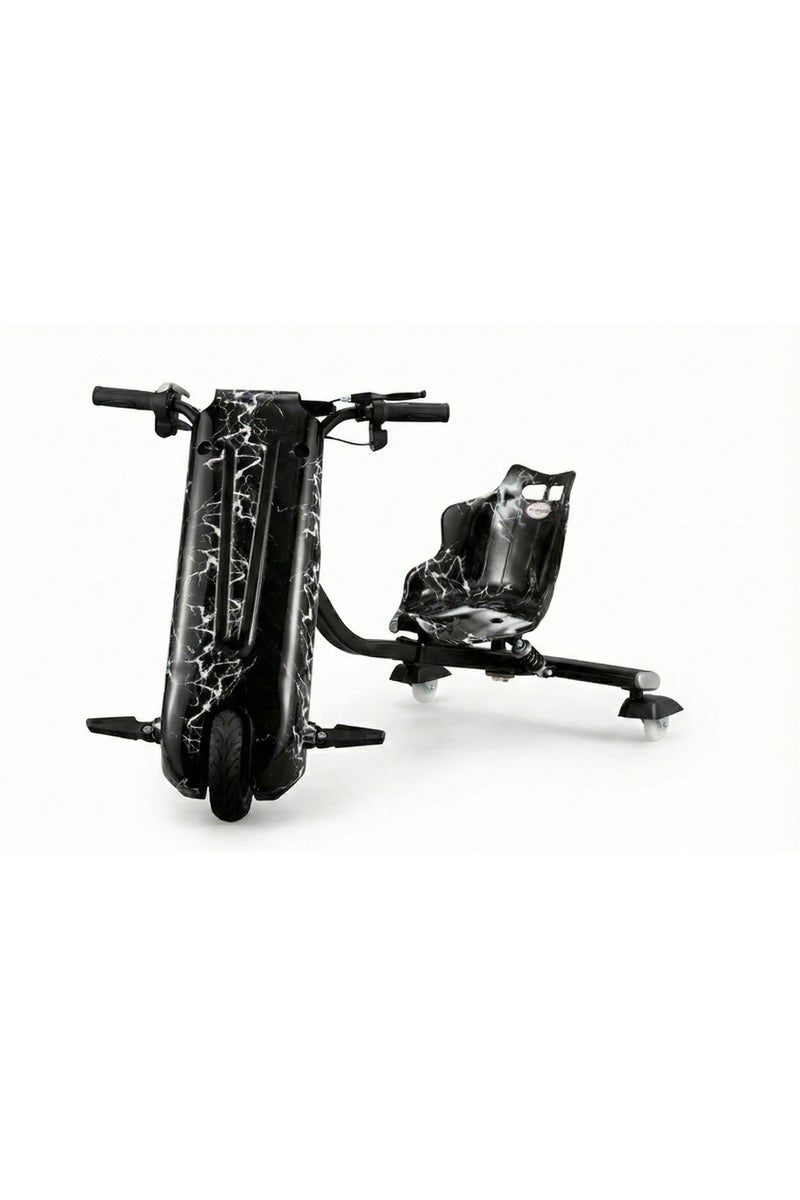 KIDS DRIFTING ELECTRIC SCOOTER FOR BOYS & GIRLS Age 4-15 Black - Image 3