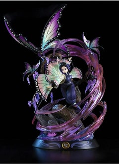 General Ghost Destroyer Blade GK Rubik's Cube Butterfly Ninja, Insect Pillar Butterfly 1/6 Resonance, Statue Figure Ornament (36cm)  - Image 3