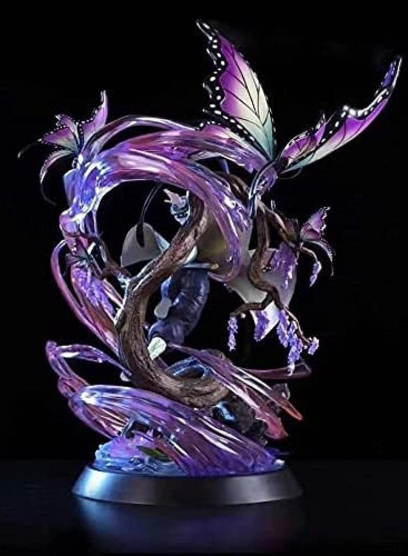 general Ghost Destroyer Blade GK Rubik's Cube Butterfly Ninja, Insect Pillar Butterfly 1/6 Resonance, Statue Figure Ornament (36cm) - Image 4