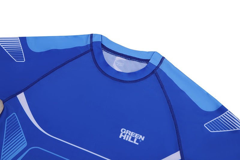 GREEN HILL Sublimated Rash Guard 2023 - Blue - M - Image 5