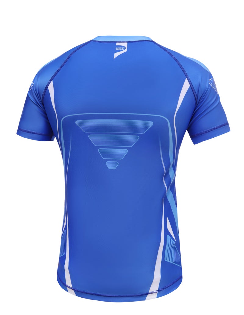 GREEN HILL Sublimated Rash Guard 2023 - Blue - M - Image 2