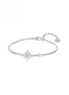 Rhodium Plated Symbolic Bracelet
