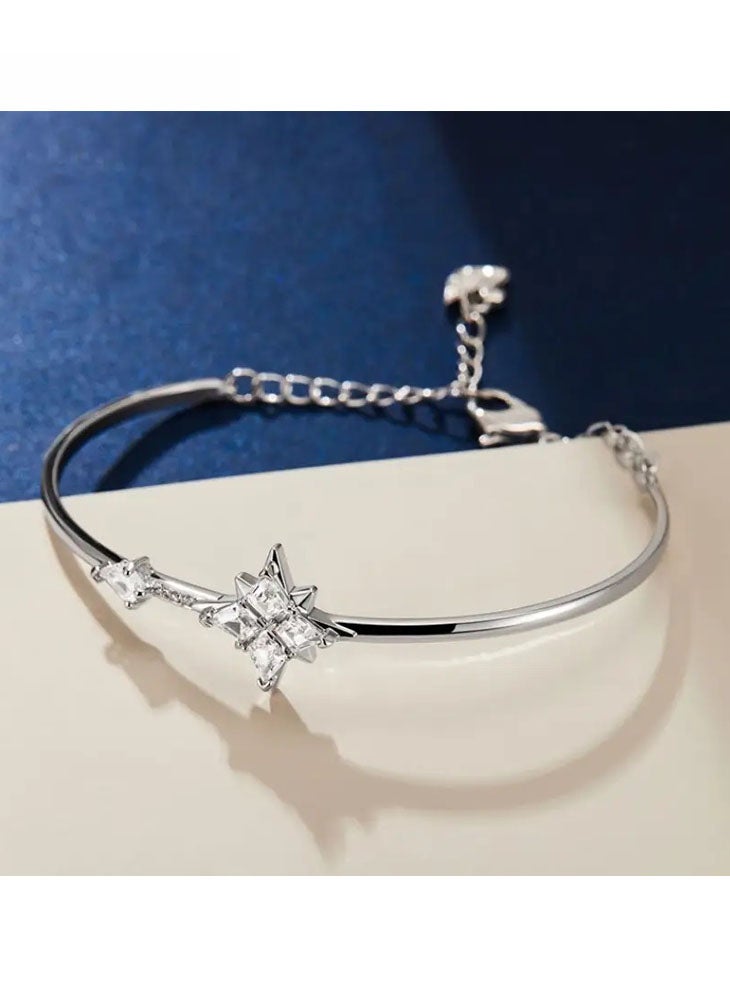 General - Rhodium Plated Symbolic Bracelet - Image 1