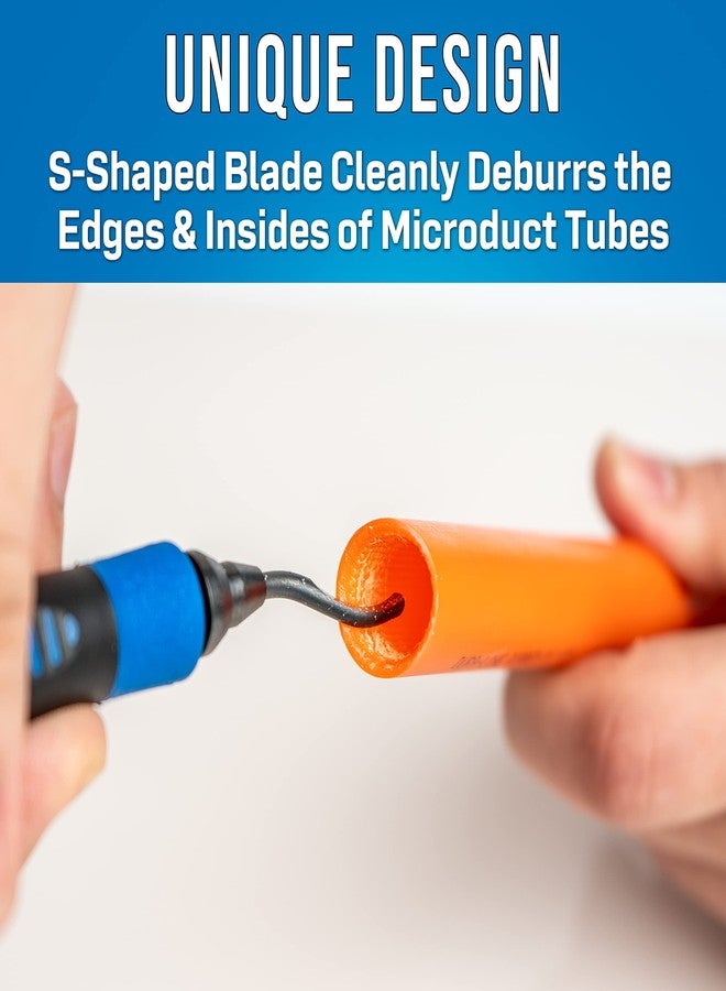 جونارد تولز أداة إزالة نتوءات المنتجات الدقيقة السريعة DB-5 من Jonard Tools، للأنابيب المصنوعة من النحاس الأصفر أو الفولاذ أو الألومنيوم أو النحاس الأصفر أو أنابيب PVC والأجزاء المطبوعة ثلاثية الأبعاد - Image 2