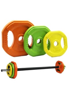 20KG-Adjustable Body Pump Aerobics Barbell Weights Set for Strength Training