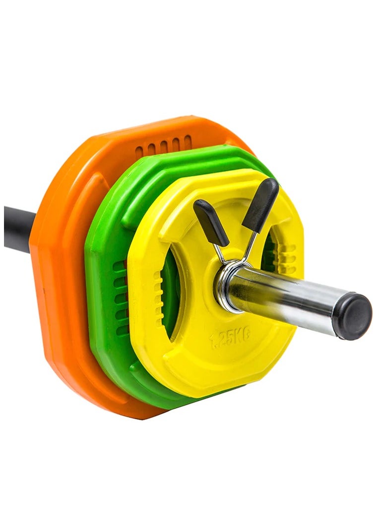 Generic - 20KG-Adjustable Body Pump Aerobics Barbell Weights Set for Strength Training - Image 1