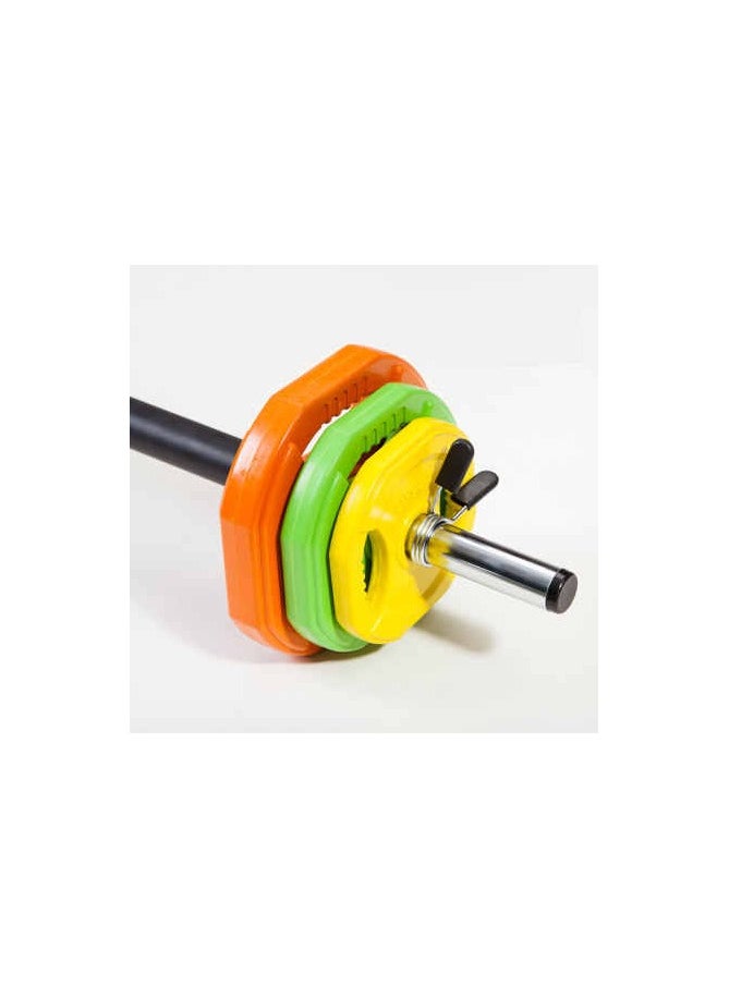 Generic - 20KG-Adjustable Body Pump Aerobics Barbell Weights Set for Strength Training - Image 1