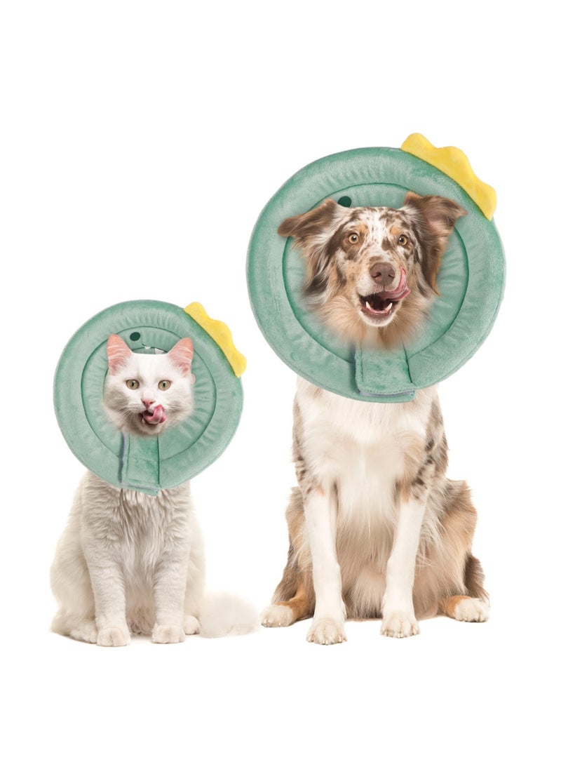 Excefore - Cat Cone Collar Soft, Adjustable Cat Recovery Collar,  Cat Cones After Surgery for Kittens, Pet Protective Elizabethan Collar After Surgery for Kittens Puppies Small Dogs - Image 1
