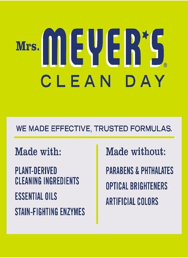 Mrs. Meyer's Clean Day - Mrs. Meyer's Liquid Laundry Detergent, Biodegradable Formula Infused with Essential Oils, Lemon Verbena, 64 oz (64 Loads) - Image 1
