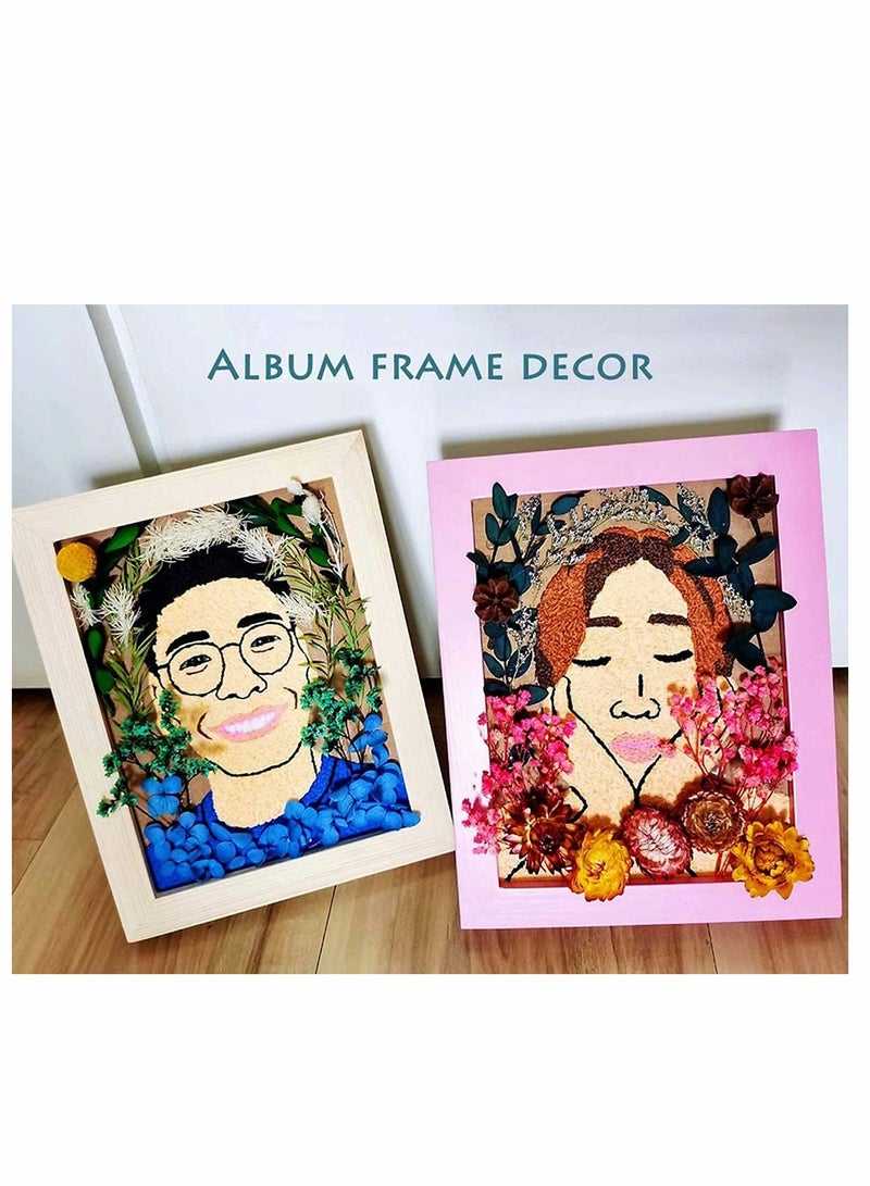 Zikra نبات هيرباريوم من زهور الأوراق المجففة الحقيقية لصنع المجوهرات الحرفية، الحرف اليدوية، الزينة الزهرية، تزيين الشموع، مجوهرات الراتنج، تزيين الأظافر، الصابون - Image 3