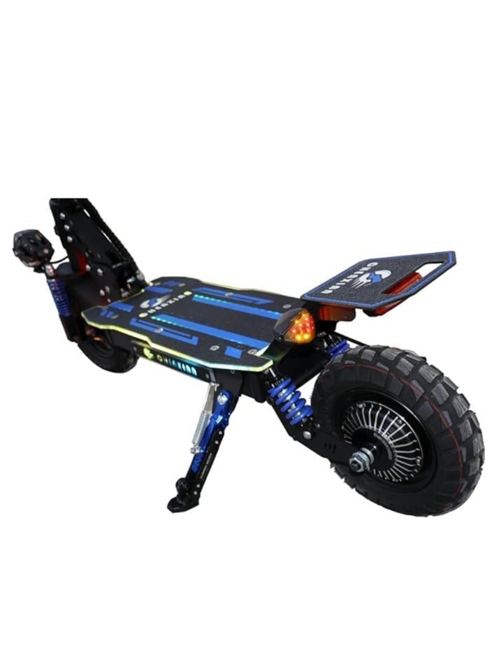 شارد سكوتر كهربائي – محرك بقوة 1800 واط، نظام تعليق أمامي وخلفي، بطارية ليثيوم 48 فولت 13 أمبير، إطارات مقاس 10 بوصات، شاشة LED وميزات أمان - Image 5