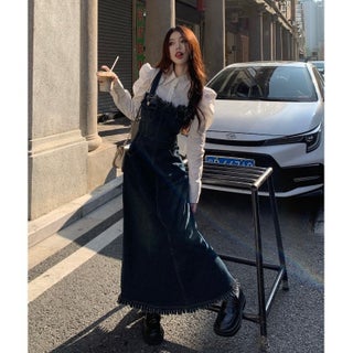 2023 Spring Denim Overalls Dress Slimming Two-piece suit - pzsku/ZB0E48137C93ABD9CBF0EZ/45/1746228123/908c5b20-e76c-4bd7-98f7-f1ffe1b02a32