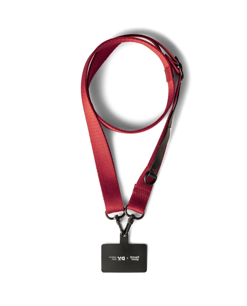 DailyObjects Red Art of Motorcycling Utility Lanyards | Phone Necklace Comfortable Around The Neck, Compatible with All Smartphones | Phone case is not included - Image 3