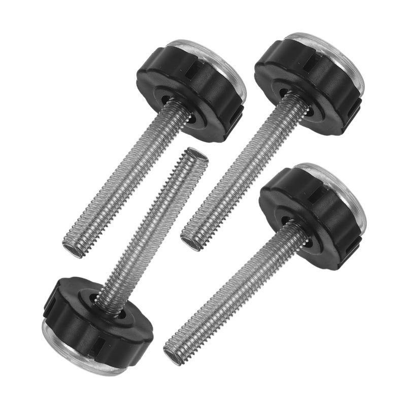 4pcs Stairway Guardrail Bolt for Pets and Quick Setup Threaded Spindle Rods for and Easy Installation for Home Stairs - Image 1