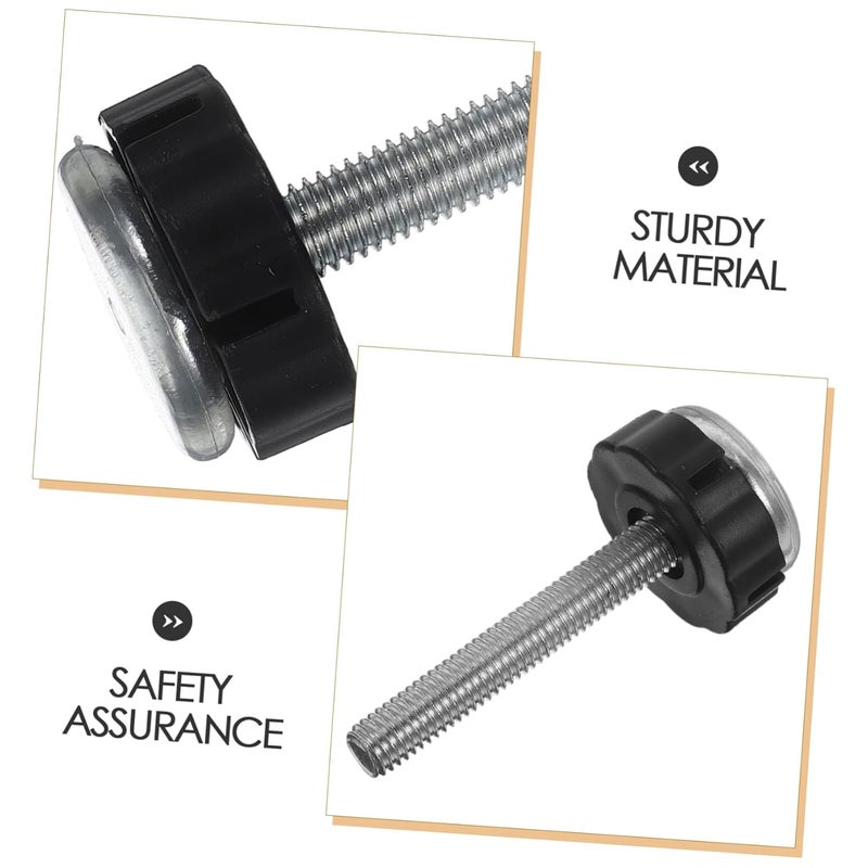 4pcs Stairway Guardrail Bolt for Pets and Quick Setup Threaded Spindle Rods for and Easy Installation for Home Stairs - Image 3