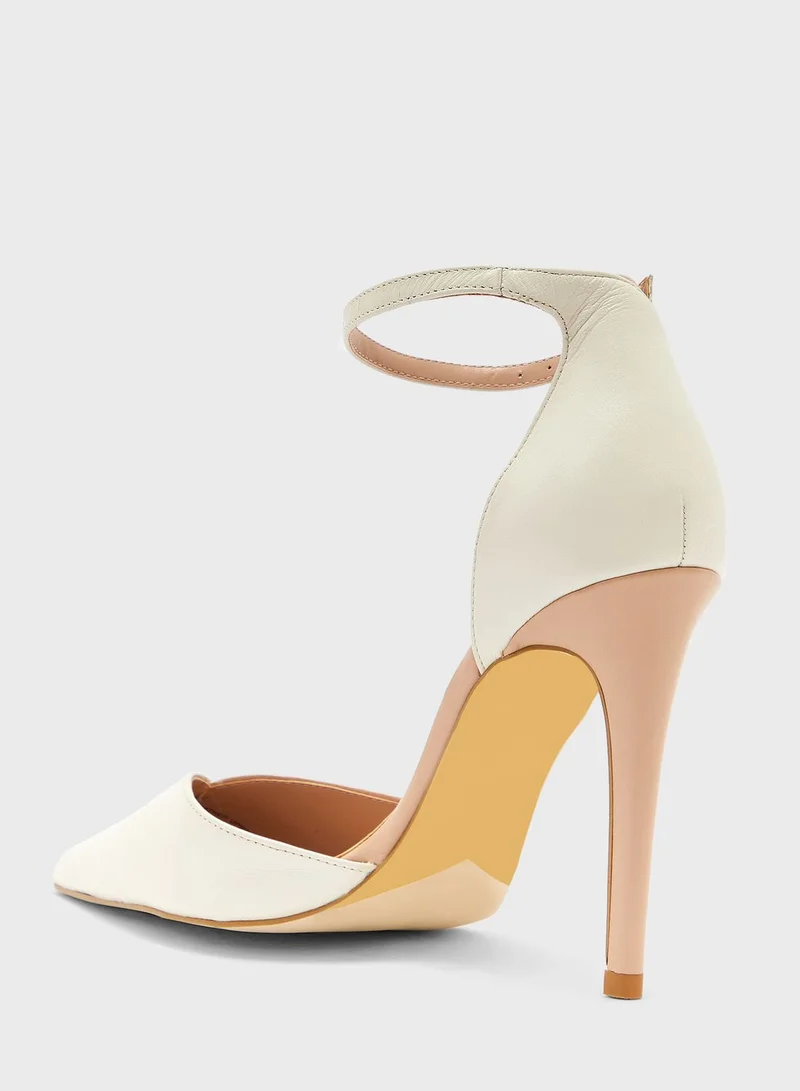 Dune London Ankle Strap High Heel Sandals
