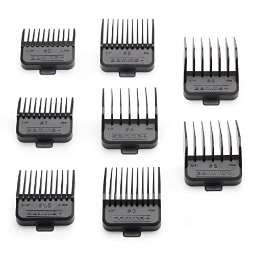 Gamma أدوات حلاقة شعر احترافية قابلة للتعديل من GAMMA+ مع محرك عزم دوران فائق، 3 أغطية قابلة للتعديل باللون الأسود والأحمر والذهبي (ماكينة حلاقة شعر) - Image 5