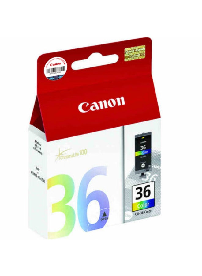 كانون Canon Cli-36 خرطوشة حبر ملون أصلية لطابعات Canon Pixma Ip100 Ip110 Tr150 - Image 3