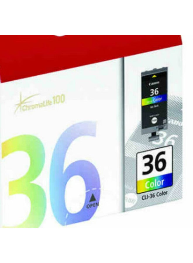 كانون Canon Cli-36 خرطوشة حبر ملون أصلية لطابعات Canon Pixma Ip100 Ip110 Tr150 - Image 5