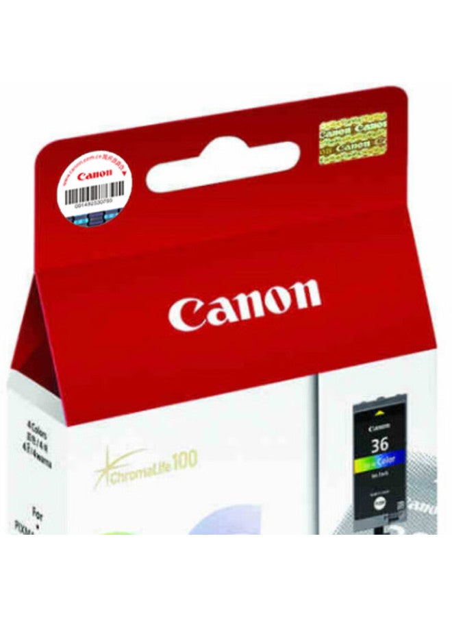 كانون Canon Cli-36 خرطوشة حبر ملون أصلية لطابعات Canon Pixma Ip100 Ip110 Tr150 - Image 4
