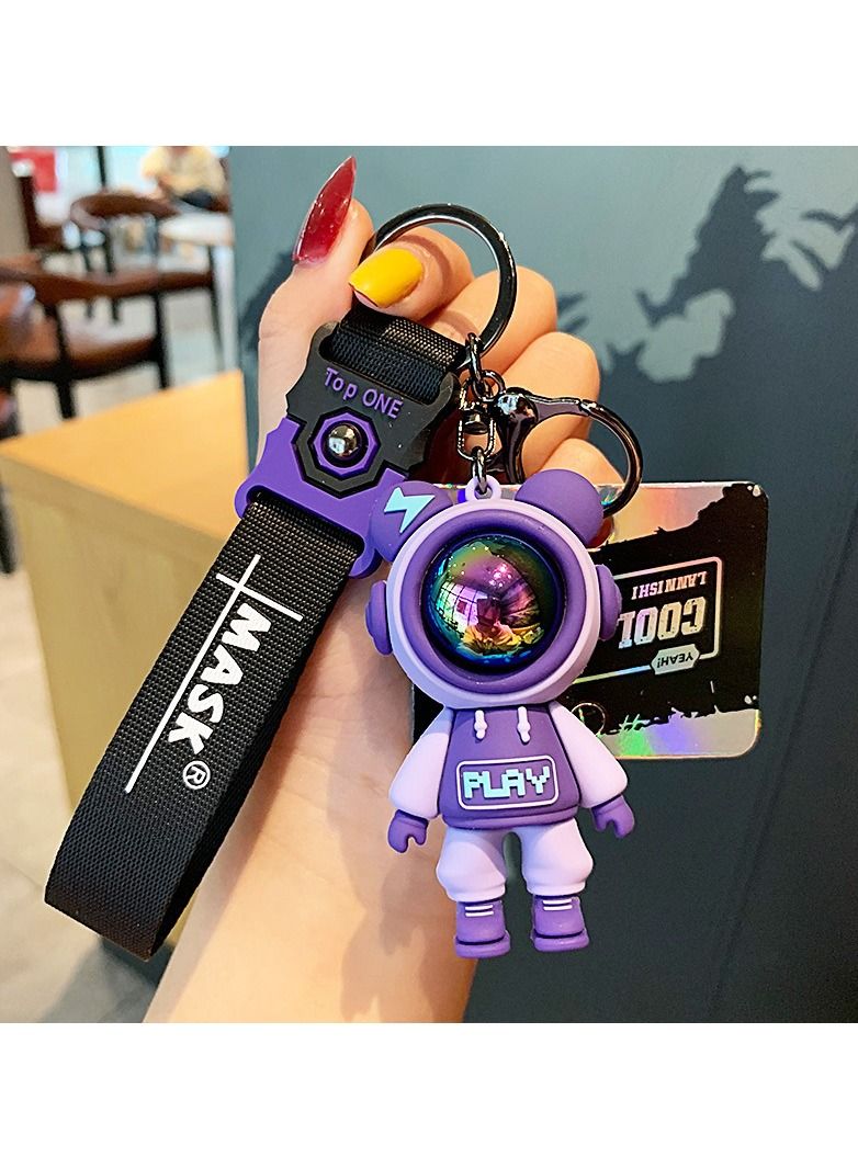 Creative Astronaut Car Keychain