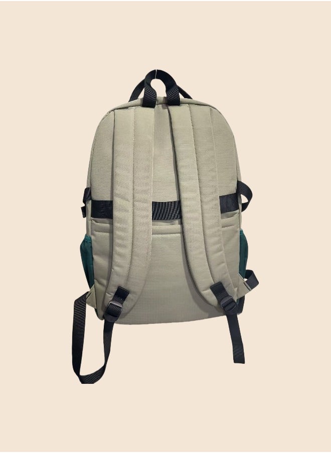 Fashion Student Backpack, Ergonomic Backpack, Lightweight Backpack, Durable Backpack, Adjustable Shoulder Strap Backpack, Minimalist Aesthetic Student Backpack.