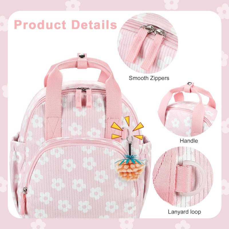 Bluboon Toddler Backpack for Girls Boys 2-4 Cute 12" Preschool Kindergarten Backpacks Kids Daycare Bags School Trave, toddler girl gifts, 3 Year Old Girl Gifts - Image 3