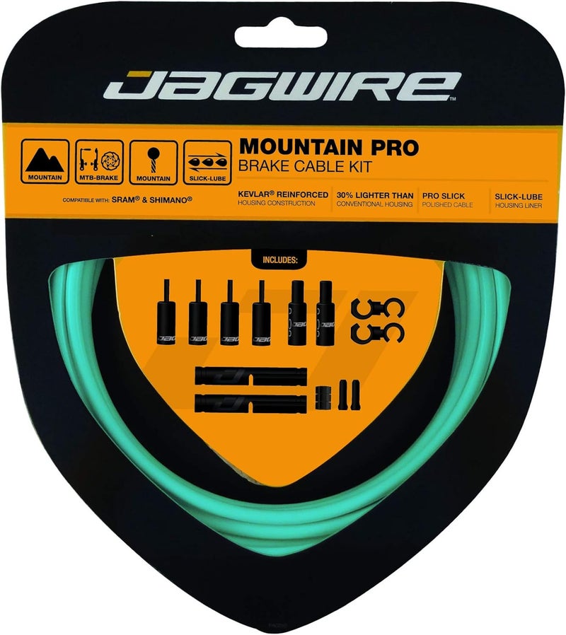 Jagwire PCK408 Cable and Sheath Kit Unisex Adult, Bianchi Celeste - Image 1