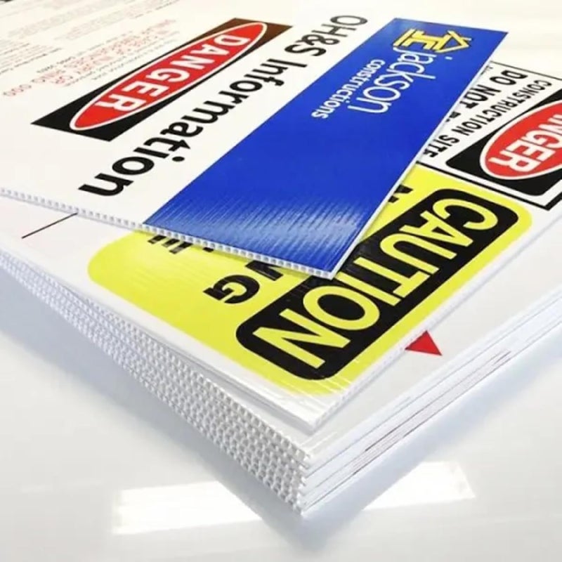 SINGHAL Plastic Corrugated Sheet White, 5mm Thick, 24x39 cm | Multipurpose PP Sheet for DIY Projects, Signage, School Use, Craft, Packaging | Reusable & Waterproof (39x24 CM, 12, Piece) - Image 3