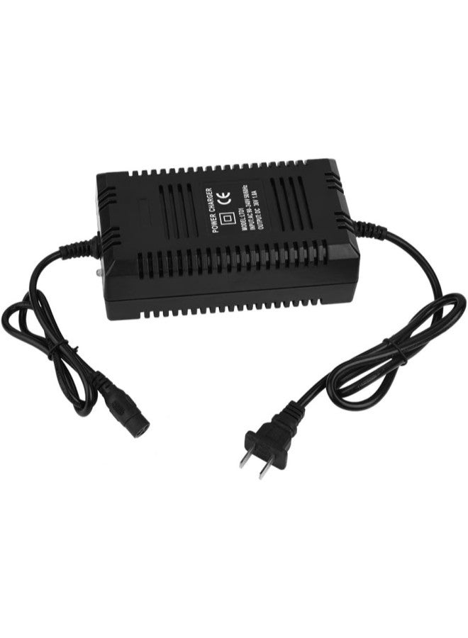 klarako Lead Acid Battery Fast Charger 36V for E-Bike Electric Scooter Wheelchair with 3 Pin Male Connector (US) - Image 1