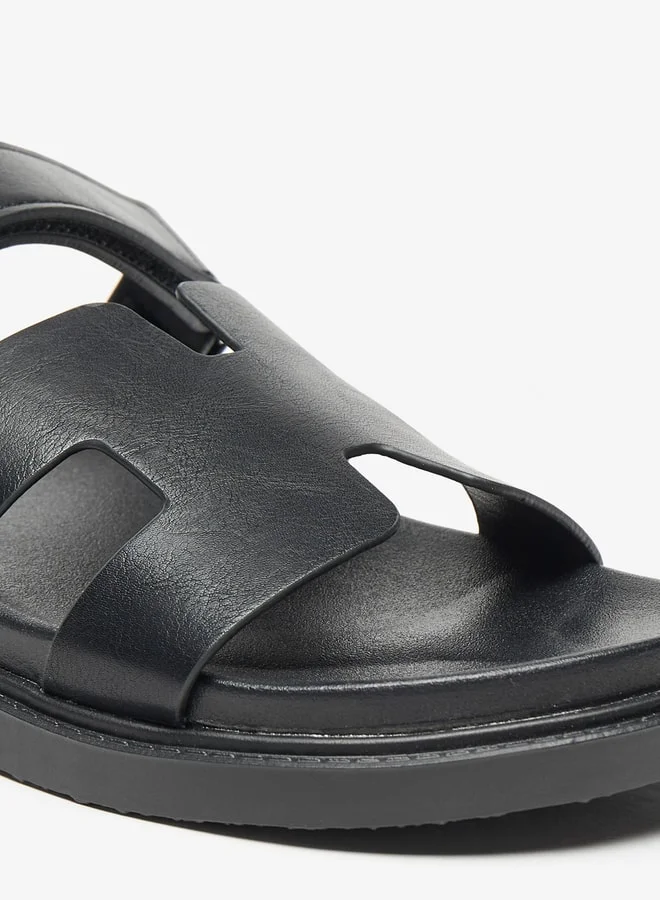 Flora Bella By Shoexpress Solid Slip-On Flat Sandals