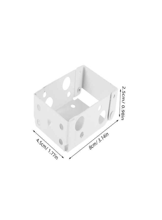 Artibetter 4pcs Window Blind Headrail Brackets for Easy Installation Mounting Holders for Blinds Compatible Curtain Types Strong Support Secure Fitting - Image 2