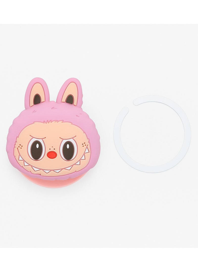 LABUBU Labubu Mag Grip – Pop Socket A Magnetic Phone Holder with a Creative Cartoon Style  - Image 1
